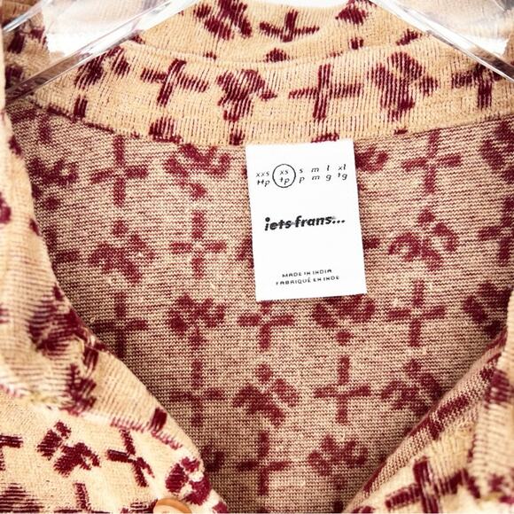 Urban Outfitters iets Fran’s Button Down Terry Top XS - Picture 5 of 6